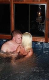 Be sure to ad this hot tub package for the best romantic touch!
